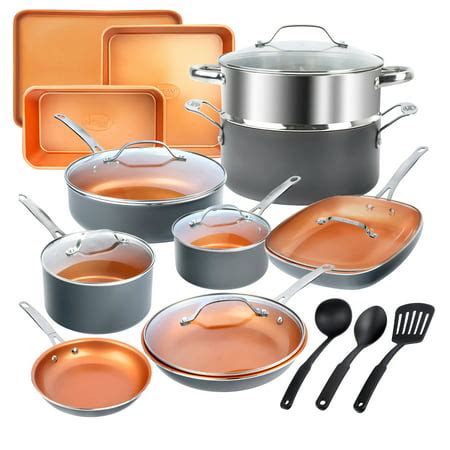 WALMART CHRISTMAS CLEARANCE - Gotham Steel Pots and Pans Set 20 Piece ...