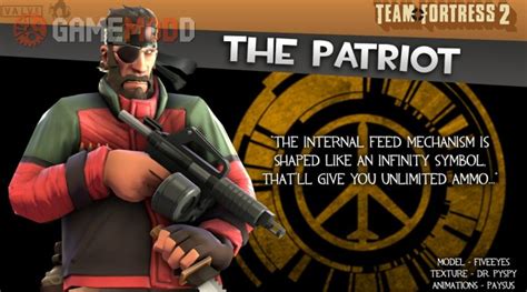 The Patriot » TF2 - Skins Sniper | GAMEMODD