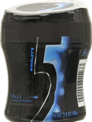 5 Gum Cobalt Peppermint Sugar Free Gum, 50 ct - Kroger