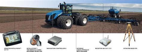 GPS guidance systems New Holland IntelliSteer - Horticulture - GPS guidance systems