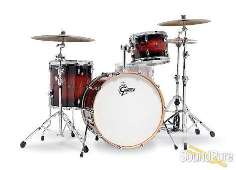 Gretsch 3pc Renown Drum Set Cherry Burst RN2-R643