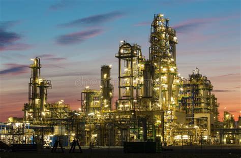 Oil Refinery Schwechat in Austria Stock Photo - Image of concern ...