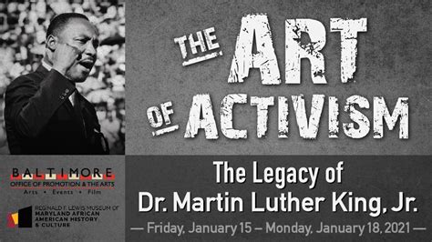 The Art of Activism: The Legacy of Dr. Martin Luther King, Jr ...