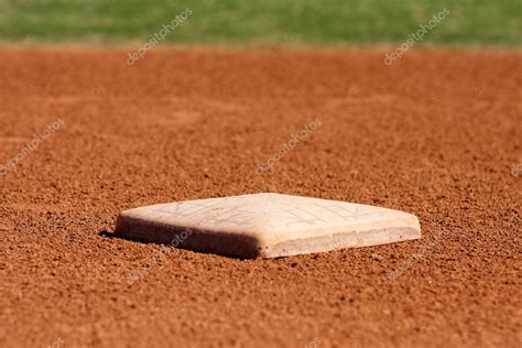 Second Base of a Baseball Field — Stock Photo © 33ft #7269198