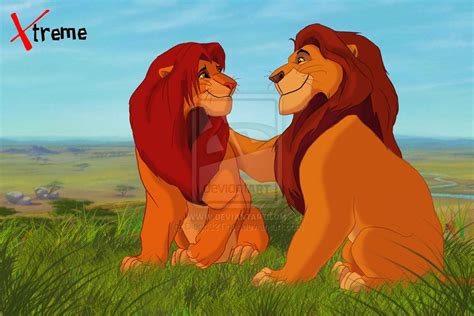 The Lion King - Mufasa and Simba by Diego32Tiger.deviantart.com on ...