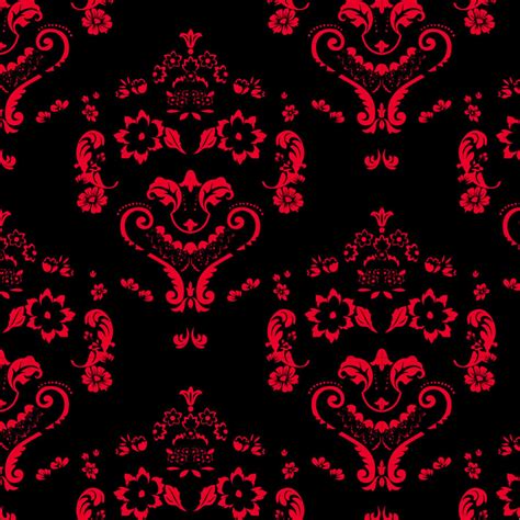 🔥 [47+] Red and Black Damask Wallpapers | WallpaperSafari