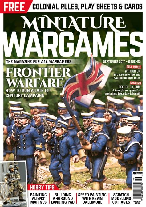 Wargame News and Terrain: Miniature Wargames: New Miniature Wargames ...