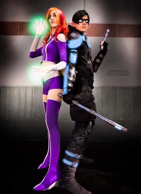 Starfire and Nightwing by sintar on DeviantArt