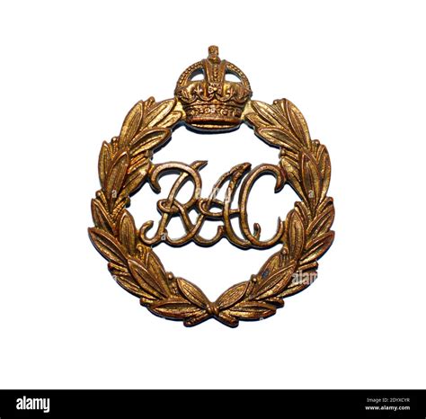 Royal armoured corps cap badge Cut Out Stock Images & Pictures - Alamy