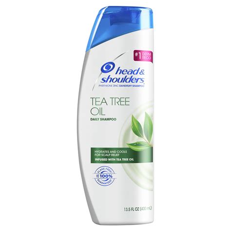 Head & Shoulders Anti-Dandruff Shampoo, Tea Tree Oil, 13.5 fl oz ...