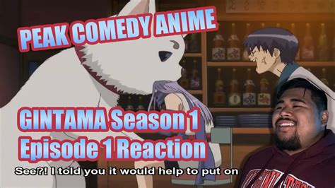 Gintama Season 1 Episode 1 Reaction | SO RANDOM BUT ALSO FUNNY | First ...