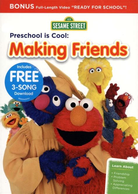 Sesame Street: Preschool Is Cool! Making Friends [DVD] [2012] - Best Buy