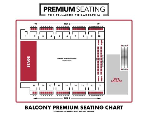 The Incredible fillmore philadelphia seating chart di 2020