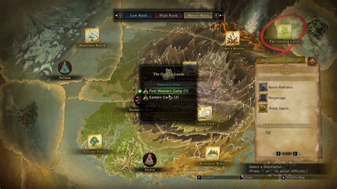 Monster Hunter World: Iceborne - Guiding Lands Camp Locations - Gamezo