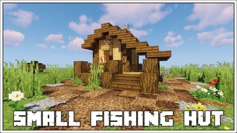 Minecraft Tutorial SMALL FISHING HUT! - YouTube | Minecraft tutorial ...