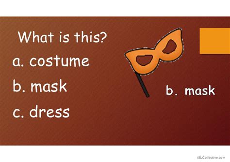 Halloween vocabulary (quiz for eleme…: English ESL powerpoints