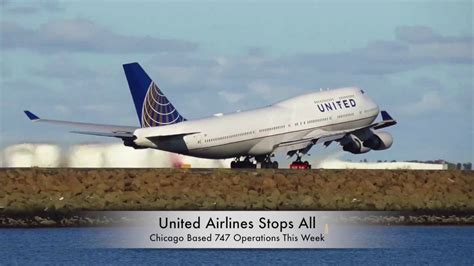 VIDEO Farewell United Airlines Boeing 747 at Chicago O'Hare - AIRLIVE