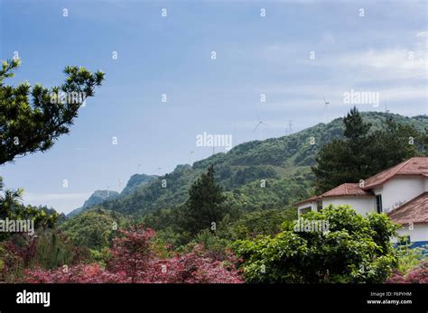 Wind power generation Stock Photo - Alamy