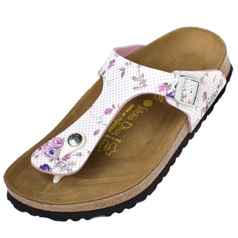 Birkenstock Papillio Gizeh Silvia Dias Sandal - QVC UK