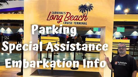 LONG BEACH CRUISE TERMINAL | EMBARKATION INFORMATION | PARKING ...