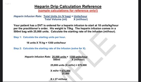 [Solved] A patient is receiving an infusion of 18 units/kg/he. ( wt 91 kg).... | Course Hero