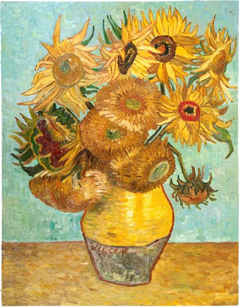 Van Gogh's Sunflower Paintings - SUNFLOWER