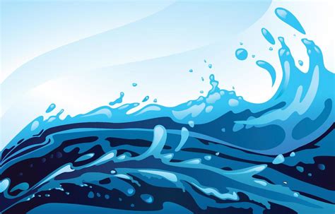 Blue Water Splash 7823442 Vector Art at Vecteezy