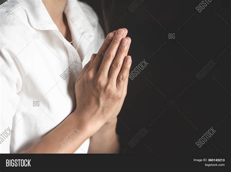 Woman Praying Hands Image & Photo (Free Trial) | Bigstock