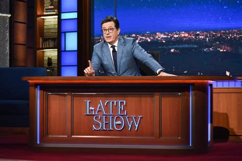 Upcoming Guests On “The Late Show With Stephen Colbert,” January 2020 Last Week