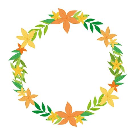 Hand drawn onam floral decoration | Free Vector