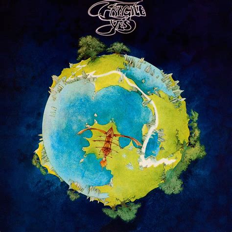 "Fragile" by Yes | Rock album covers, Album cover art, Greatest album covers