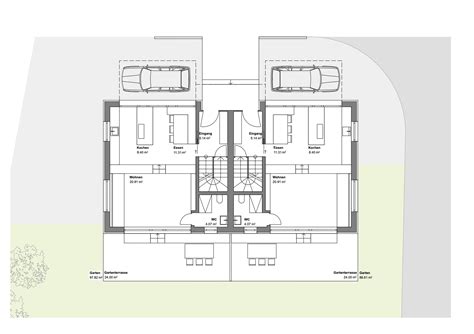 Gallery of Semi Detached House on a Hillside / MWArchitekten - 18