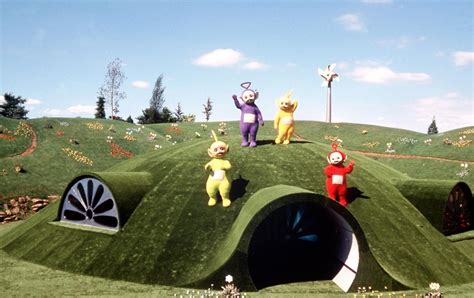 Teletubbies say Uh Oh: Farmer Rosemary Harding floods Dipsy, Laa-laa ...