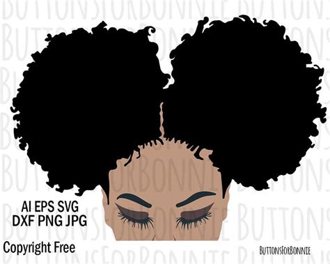 Afro Hair Vector at Vectorified.com | Collection of Afro Hair Vector ...