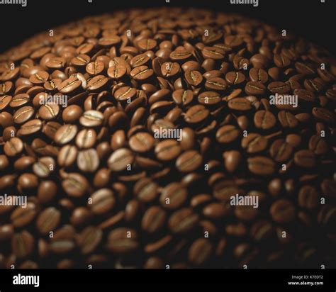 Coffee beans, close up Stock Photo - Alamy