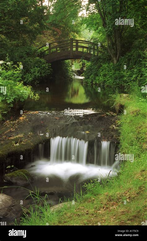 Japanese gardens Stobo Castle Scotland Stock Photo - Alamy