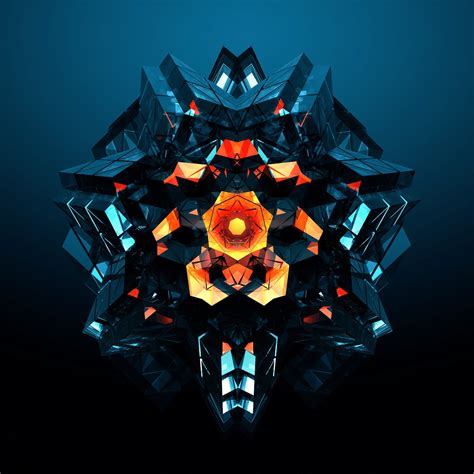 3d Geometry Wallpaper