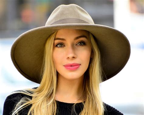 Wide Brimmed Fedora Hat Women's Hat Fall Fashion Fall