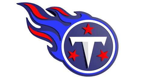 Titan-logo logo of tennessee titans 3D model | CGTrader