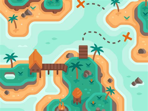Treasure Map designs, themes, templates and downloadable graphic elements on Dribbble