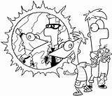 Free Printable Phineas And Ferb Coloring Pages For Kids sketch template