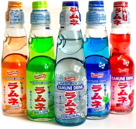 TABL Ramune paquete variado de soda japonesa, Shirakiku, varios sabores ...