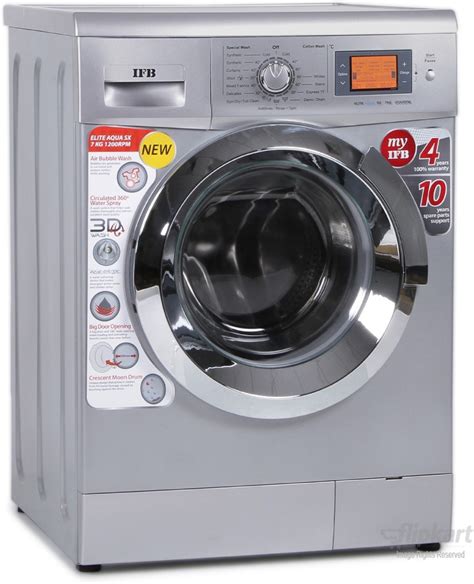 IFB 7 kg Fully Automatic Front Load Washing Machine Silver Price in ...