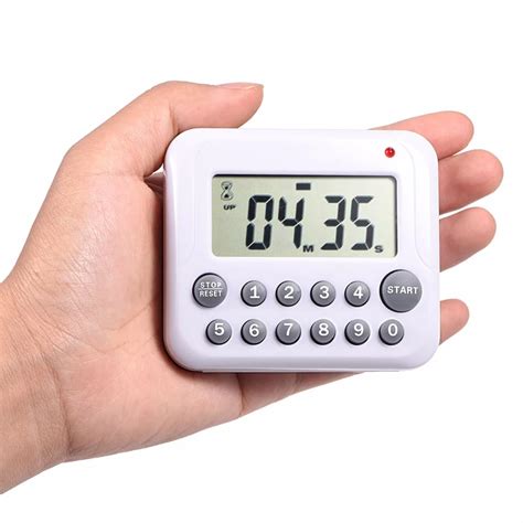 Magnetic Digital LCD Timer Kitchen Cooking Count Down Clock 99 Minute Alarm Battery Powered ...