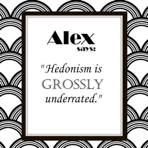 Hedonism Lifestyle Philosophy Print Digital by SpeakUpPrintables