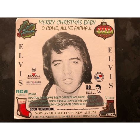 1 cd merry christmas baby w/single sleeve panama de Elvis Presley, CD ...