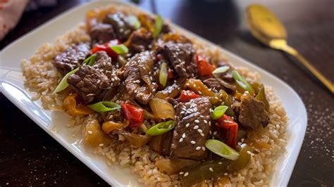 Slow Cooker Pepper Steak Recipe