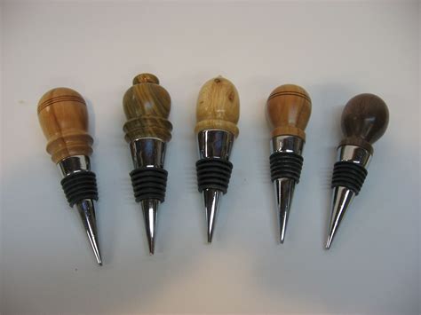 Custom Made Wine Bottle Stoppers by Batterman's Custom Woodworking ...