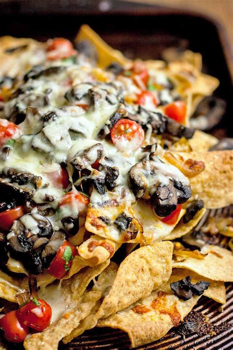 Gourmet Chipotle and Mushroom Nacho Recipe with Homemade Salsa | Foodal