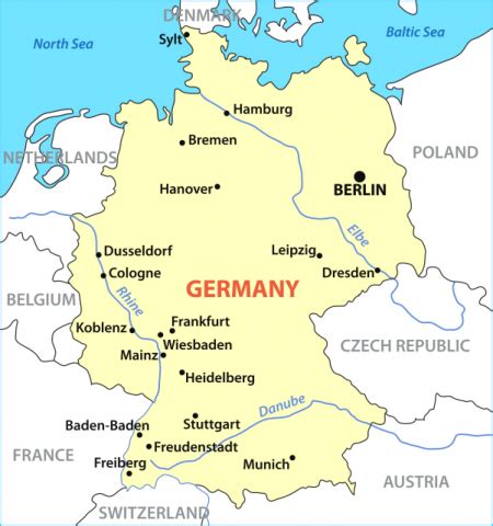 Navigating The Border: A Comprehensive Guide To The Austria-Germany Map - Complete Bali Tourist ...